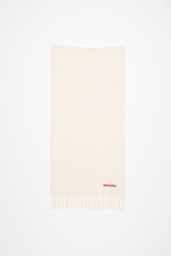 (image for) Attractive Fringe wool scarf – Narrow